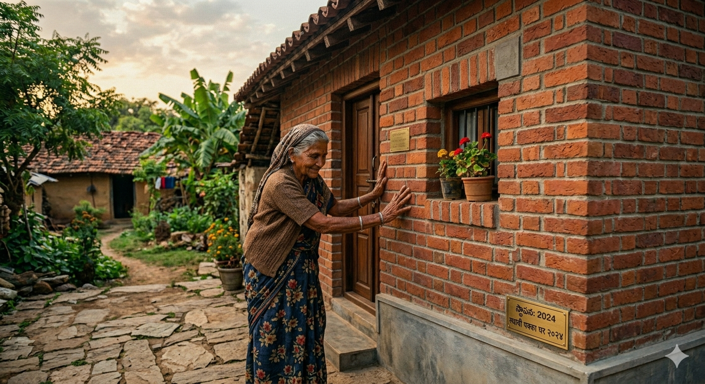 The house that still waits in hope